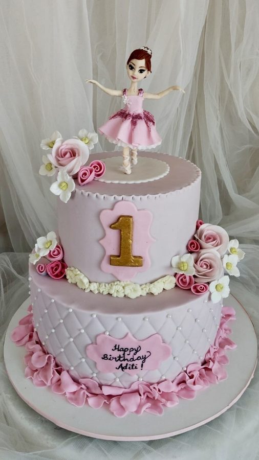 Custom birthday cake design 8 — Sweet Petal Cakes, Bangalore