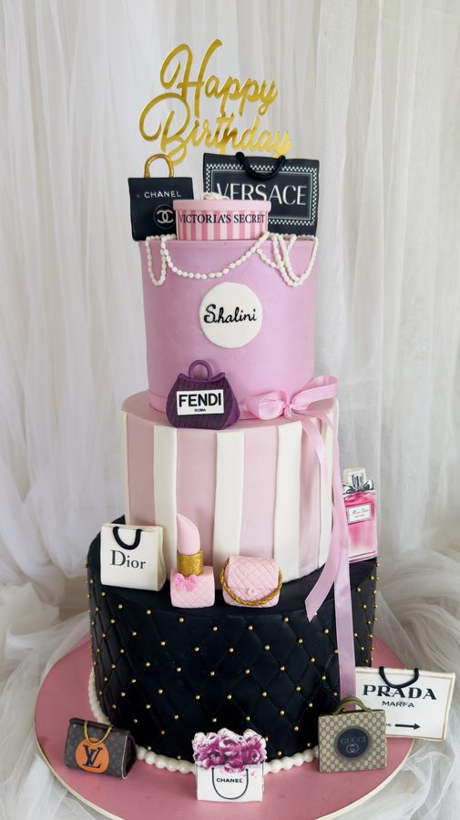 Custom birthday cake design 19 — Sweet Petal Cakes, Bangalore