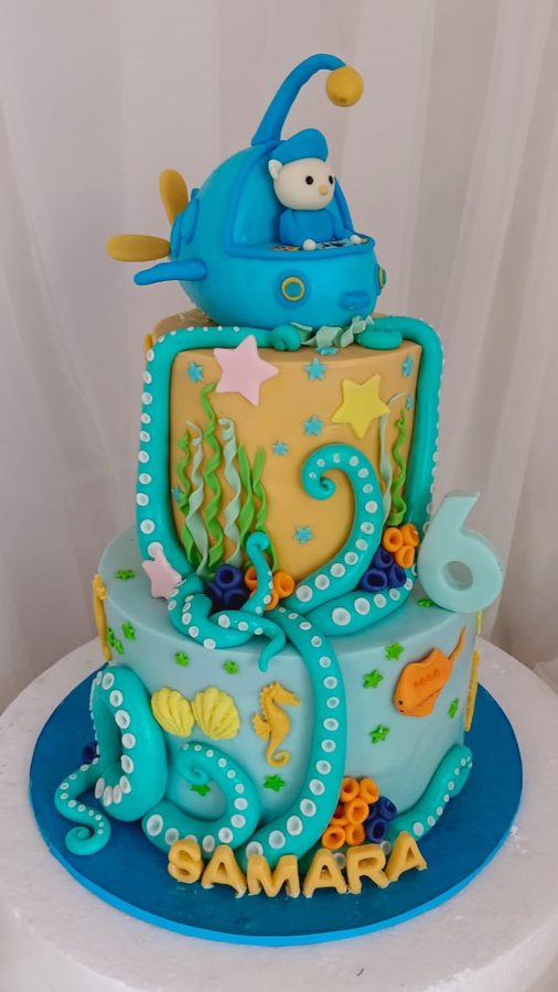 Custom birthday cake design 10 — Sweet Petal Cakes, Bangalore
