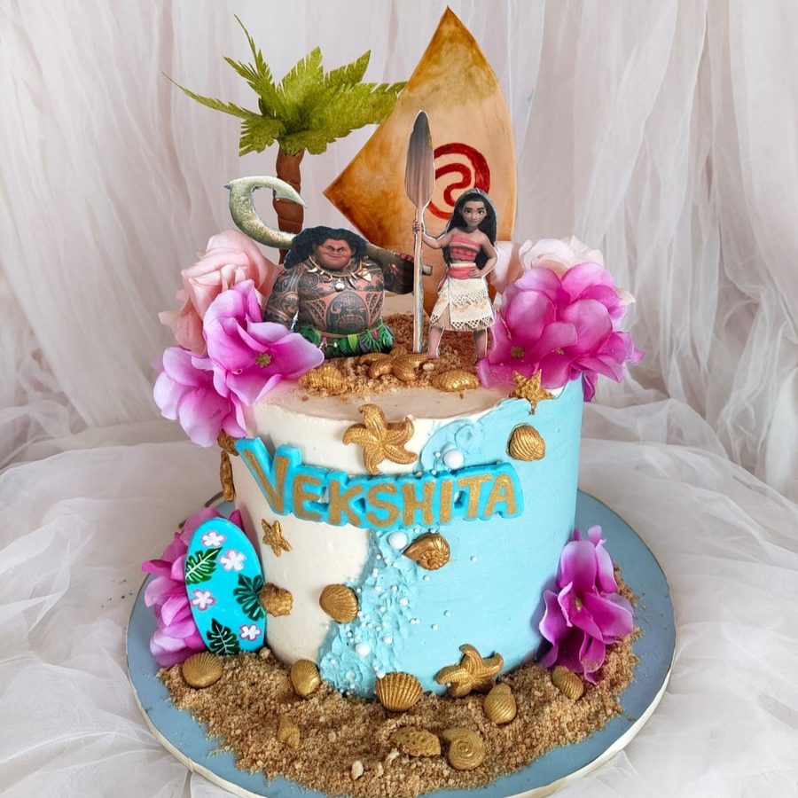 Custom birthday cake design 4 — Sweet Petal Cakes, Bangalore